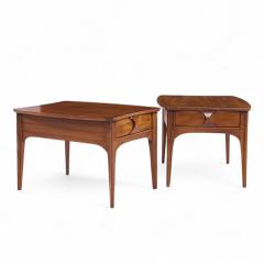 Kent Coffey Kent Coffey Perspecta Mid Century Side Tables Pair - 4260524