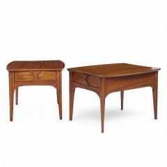 Kent Coffey Kent Coffey Perspecta Mid Century Side Tables Pair - 4260525