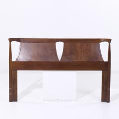 Kent Coffey Kent Coffey Perspecta Mid Century Walnut Queen Headboard - 4111257