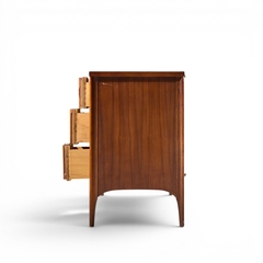 Kent Coffey Kent Coffey Perspecta Mid Century Walnut and Rosewood 9 Drawer Dresser - 4700474