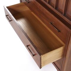 Kent Coffey Kent Coffey Perspecta Mid Century Walnut and Rosewood Gentlemans Chest - 3837363