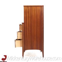 Kent Coffey Kent Coffey Perspecta Mid Century Walnut and Rosewood Highboy Dresser - 3689624