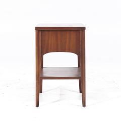 Kent Coffey Kent Coffey Perspecta Mid Century Walnut and Rosewood Nightstand - 3837475