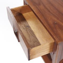 Kent Coffey Kent Coffey Perspecta Mid Century Walnut and Rosewood Nightstand - 3837479