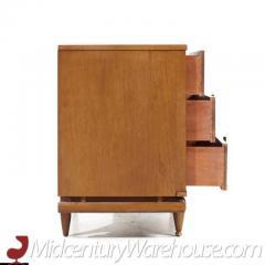 Kent Coffey Kent Coffey Sequence Mid Century Walnut and Brass 36 Chests Pair - 3462886