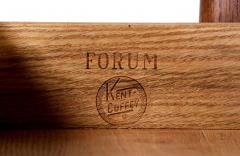 Kent Coffey Mid Century Modern Sculpted Walnut Chest of Drawers - 2262433