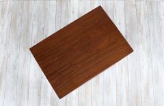 Kent Coffey Mid Century Modern Sculpted Walnut Night Stand - 2359053