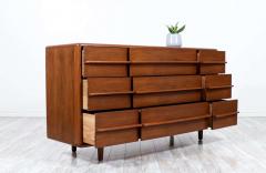 Kent Coffey Mid Century Modern Walnut Dresser by Kent Coffey - 2294363