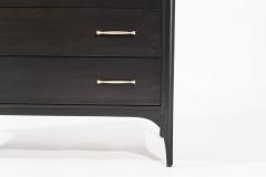 Kent Coffey Perspecta Collection Walnut and Rosewood Chest of Drawers C 1950s - 3346532