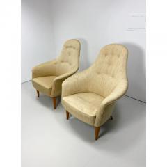 Kerstin H rlin Holmquist 1950s Kerstin H rlin Holmquist Pair of Adam Lounge Chairs - 2926950