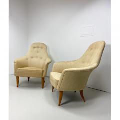 Kerstin H rlin Holmquist 1950s Kerstin H rlin Holmquist Pair of Adam Lounge Chairs - 2926963