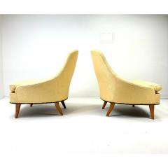 Kerstin H rlin Holmquist 1950s Pair of Kerstin Horlin Holmquist Lilla Eva Lounge Chairs - 4231896