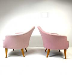 Kerstin H rlin Holmquist 1950s Pair of Kerstin Horlin Holmquist Little Adam Chairs - 3887949