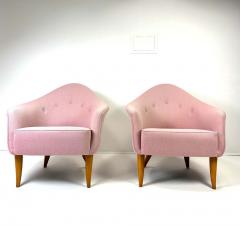 Kerstin H rlin Holmquist 1950s Pair of Kerstin Horlin Holmquist Little Adam Chairs - 3887950