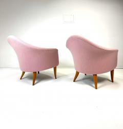 Kerstin H rlin Holmquist 1950s Pair of Kerstin Horlin Holmquist Little Adam Chairs - 3887951