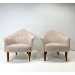 Kerstin H rlin Holmquist 1950s Pair of Kerstin Horlin Holmquist Little Adam Chairs - 4231903