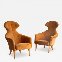 Kerstin H rlin Holmquist 20th century Easy Chairs by Kerstin H rlin Holmqvist - 4729957