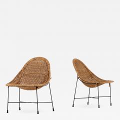 Kerstin H rlin Holmquist Easy Chairs Model Lilla Kraal Produced by Nordiska Kompaniet - 1894316