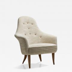 Kerstin H rlin Holmquist Kerstin H rlin Holmquist Adam Easy Chair for Nordiska Kompaniet Sweden 1950s - 3193312