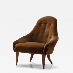 Kerstin H rlin Holmquist Kerstin H rlin Holmquist Lilla Eva Chair for Nordiska Kompaniet Sweden 1950s - 4620573