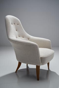 Kerstin H rlin Holmquist Kerstin H rlin Holmquist Pair of Stora Adam Easy Chairs Sweden 1950s - 1216846