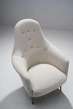 Kerstin H rlin Holmquist Kerstin H rlin Holmquist Pair of Stora Adam Easy Chairs Sweden 1950s - 1216847