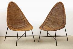 Kerstin H rlin Holmquist PAIR OF RATTAN CHAIRS BY KERSTIN HORLIN HOLMQUIST - 1863247