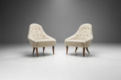 Kerstin H rlin Holmquist Pair of Lilla Eva Chairs by Kerstin H rlin Holmquist Sweden 1950s - 2134576