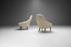 Kerstin H rlin Holmquist Pair of Lilla Eva Chairs by Kerstin H rlin Holmquist Sweden 1950s - 2856995