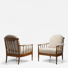 Kerstin H rlin Holmquist Pair of Skrindan Armchairs by Kerstin H rlin Holmquist Sweden 1960s - 3901114