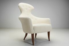Kerstin H rlin Holmquist Stora Eva Armchairs by H rlin Holmquist for Nordiska Kompaniet Sweden 1950s - 4685326