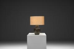 Kerttu Suvanto Vaajakallio Stoneware Table Lamp by Kerttu Suvanto Vaajakallio Finland ca 1930s - 4701689