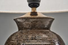 Kerttu Suvanto Vaajakallio Stoneware Table Lamp by Kerttu Suvanto Vaajakallio Finland ca 1930s - 4703153