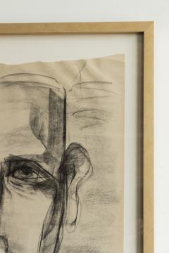 Kevin McLean Original Brutalist Drawing Portrait 24 by Kevin McLean in Charcoal 2023 - 3814382