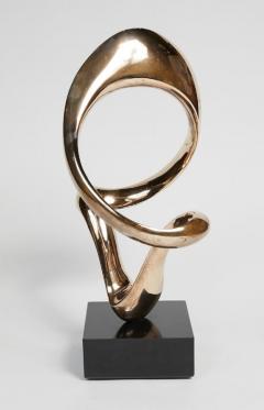 Kieff Antonio Grediaga Abstract polished bronze sculpture by Kieff - 1172945