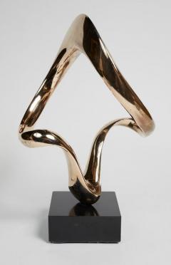 Kieff Antonio Grediaga Abstract polished bronze sculpture by Kieff - 1172980