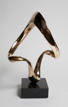 Kieff Antonio Grediaga Abstract polished bronze sculpture by Kieff - 1172981