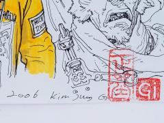 Kim Jung Gi Korean Comics Mixed Media Painting By Kim Jung Gi - 4211912
