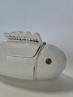 Kim Yikyung Pair of Contemporary Porcelain Carp - 3344896