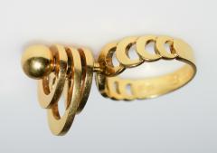 Kinetic Spinning Gold Ring - 438601