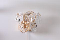 Kinkeldey 1 of 2 Pair of Crystal Glass Sconces or Wall Lamps by Kinkeldey - 533724