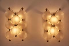 Kinkeldey Kinkeldey Brass and Glass Sconces - 212421