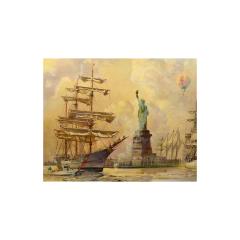 Kipp Soldwedel Operation Statue of Liberty Oil Painting - 640593