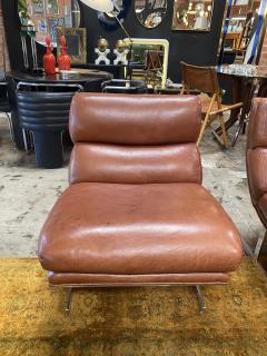 Kipp Stewart 1970s Pair of 2 Lounge Chair Designed by Kipp Stewart for Directional - 2707936