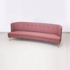 Kipp Stewart Curved Sofa by Kipp Stewart for Directional in Kvadrat Fabric - 519285