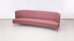 Kipp Stewart Curved Sofa by Kipp Stewart for Directional in Kvadrat Fabric - 519287