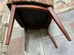 Kipp Stewart Handsome Pair Kipp Stewart for Calvin Walnut Dining Chairs Mid Century Modern - 4362038
