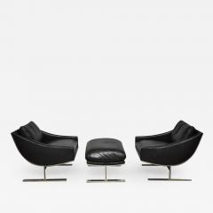 Kipp Stewart Kipp Stewart Arc Lounge Chairs for Directional - 455535