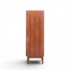 Kipp Stewart Kipp Stewart for Calvin Mid Century Walnut and Cane Front Cabinet Armoire - 4622027