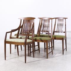 Kipp Stewart Kipp Stewart for Directional Mid Century Walnut Dining Chairs Set of 6 - 4106120